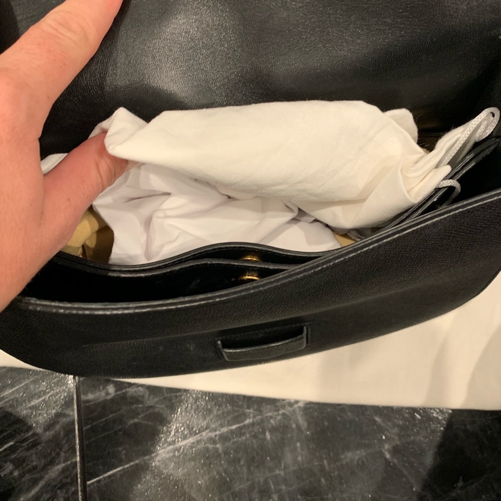 Celine Drunmed Trotteur crossbody in Black - Picture 3 of 4